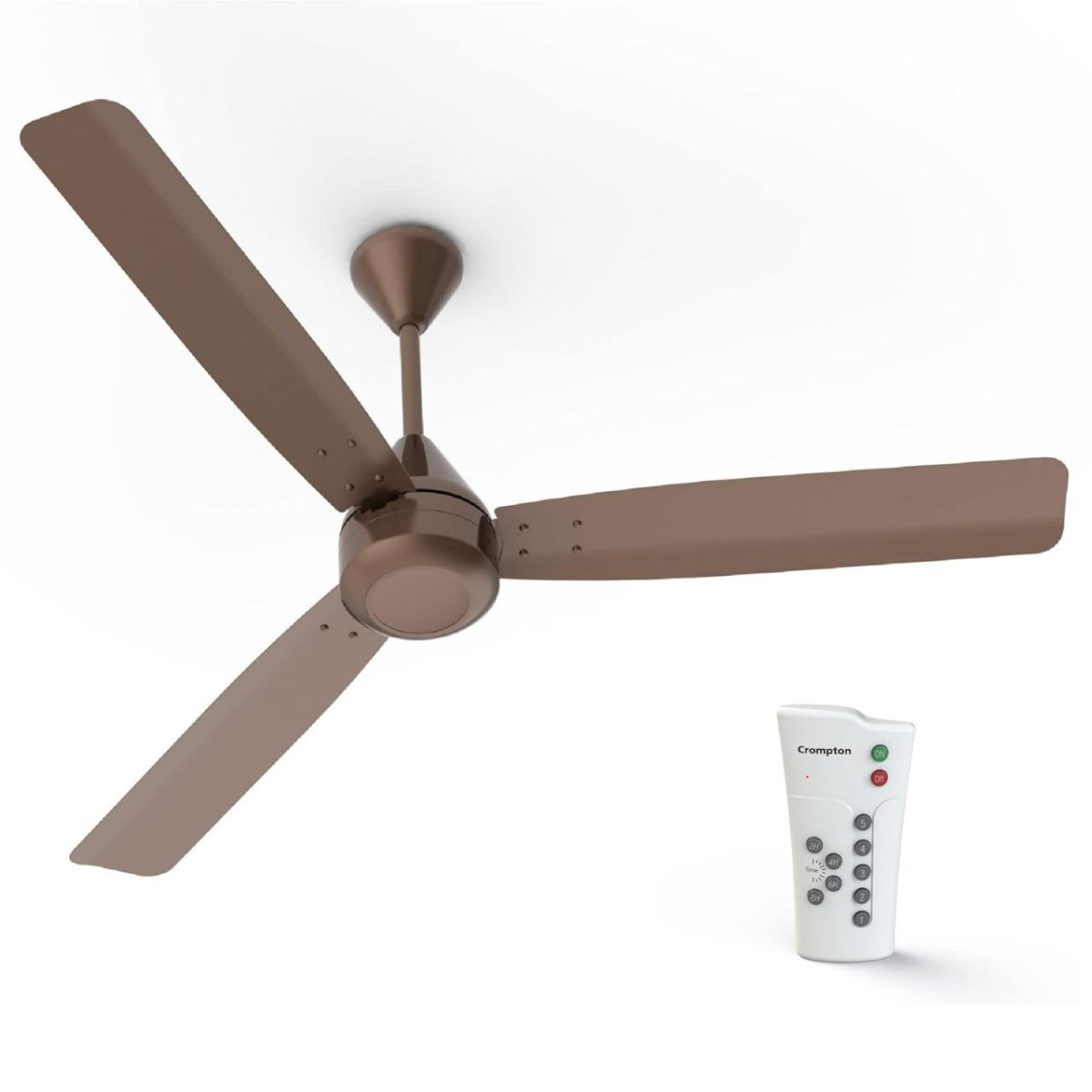 Grab 2 609crompton Energion Cromair 1200mm Bldc Ceiling Fan With Remote Con