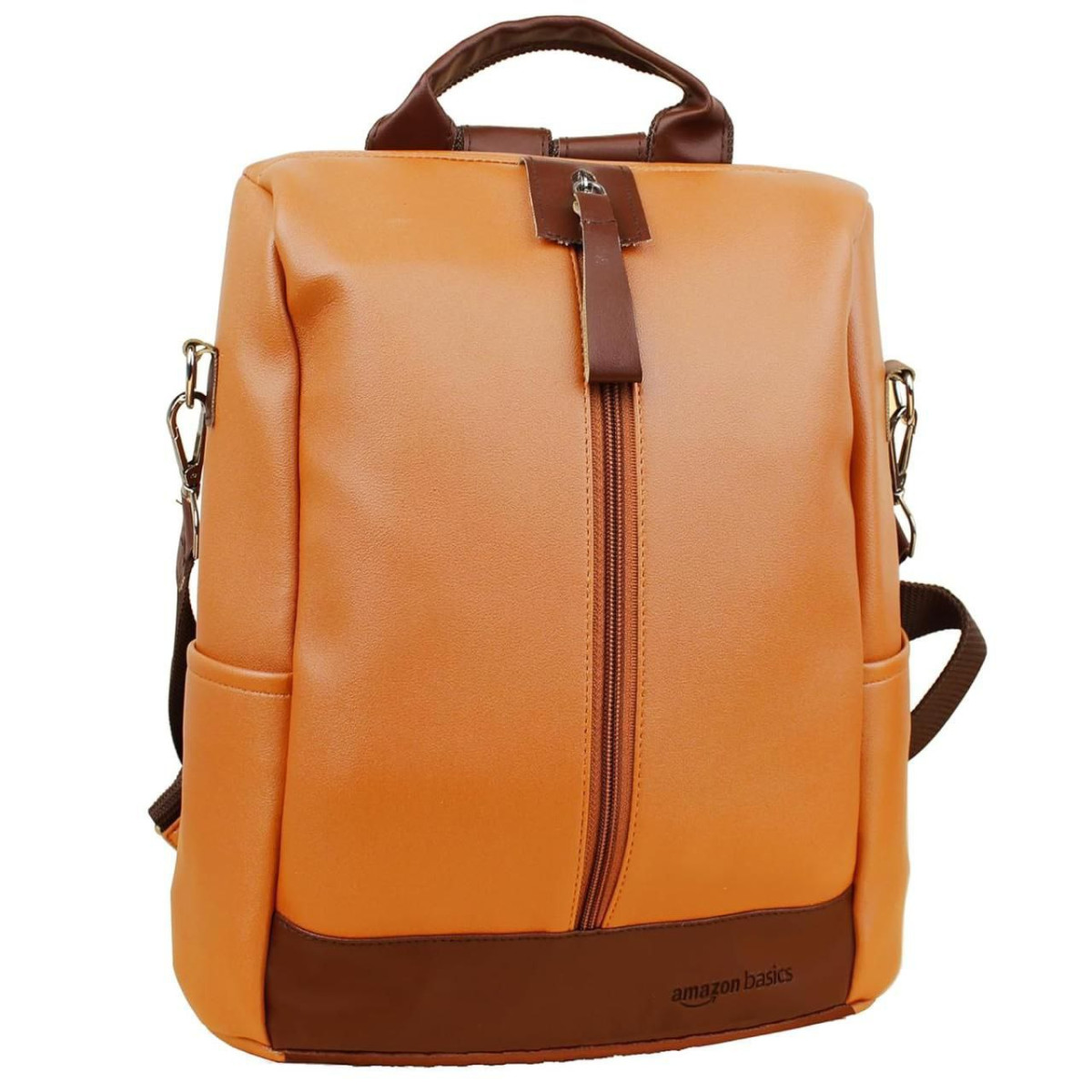 Amazon Basics Women S Convertible Pu Leather 2 Compartment Backpack