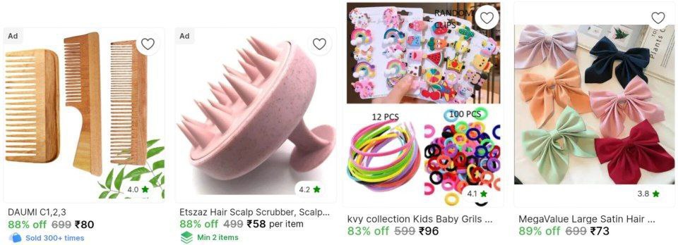 Hair Accessories Starts 73