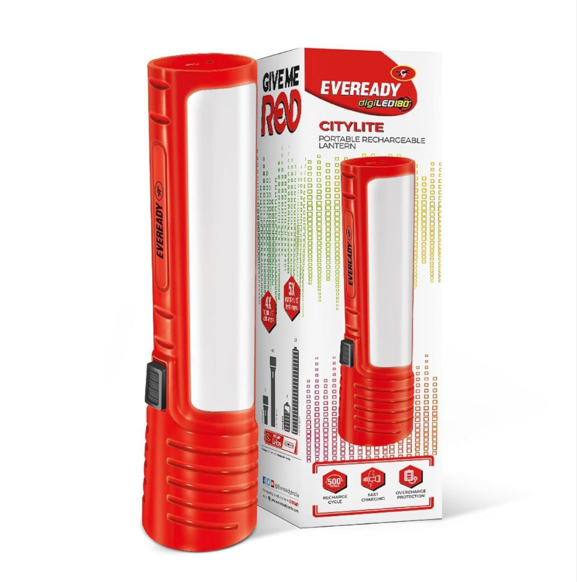 Grab 299eveready Citylite Multipurpose Emergency Rechargeable Lantern