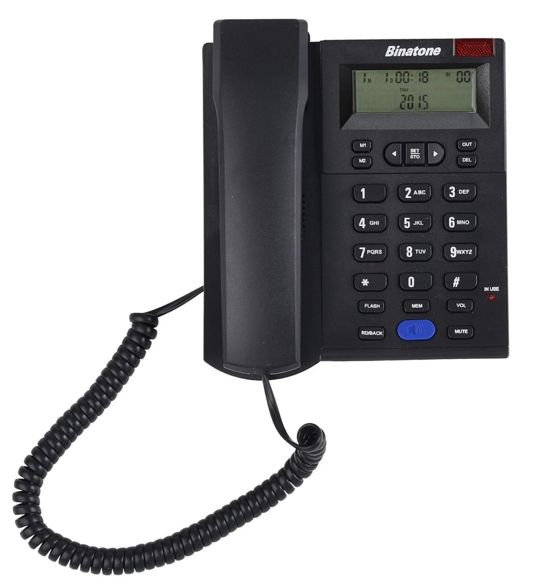 Binatone Concept 700 Corded Landline Phone (black) 999