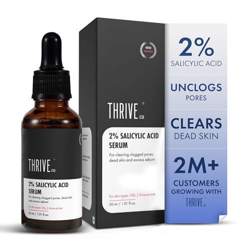 Thriveco 2 Salicylic Acid Face Serum Helps Reduce Acne 145 599