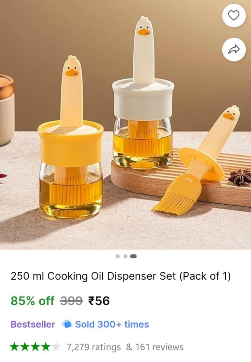 Ml Cooking Oil Dispenser Set 56