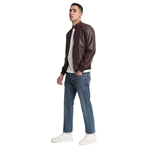 Bewakoof Men S Solid Regular Fit Full Sleeve Stand Collar Ny 1089 6399
