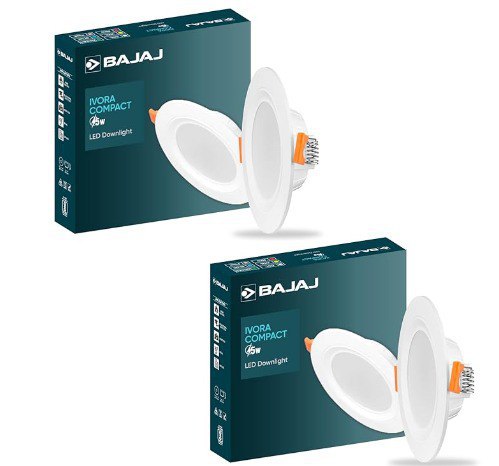 Amazon Bajaj 5w Led Downlight (pack Of 2) 249