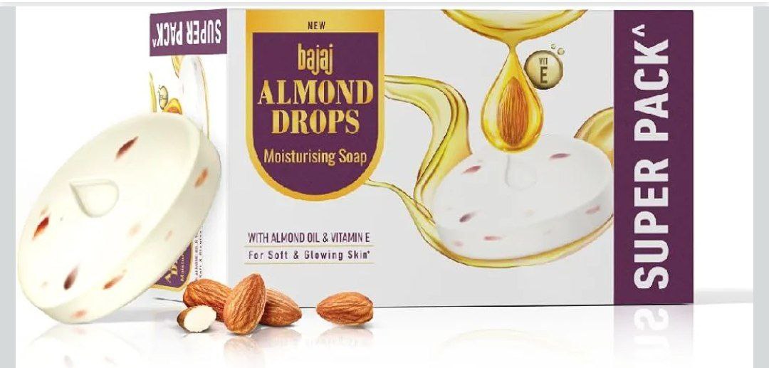Amazon Bajaj Almond Drops Moisturizing Soap 5 X 125g 206