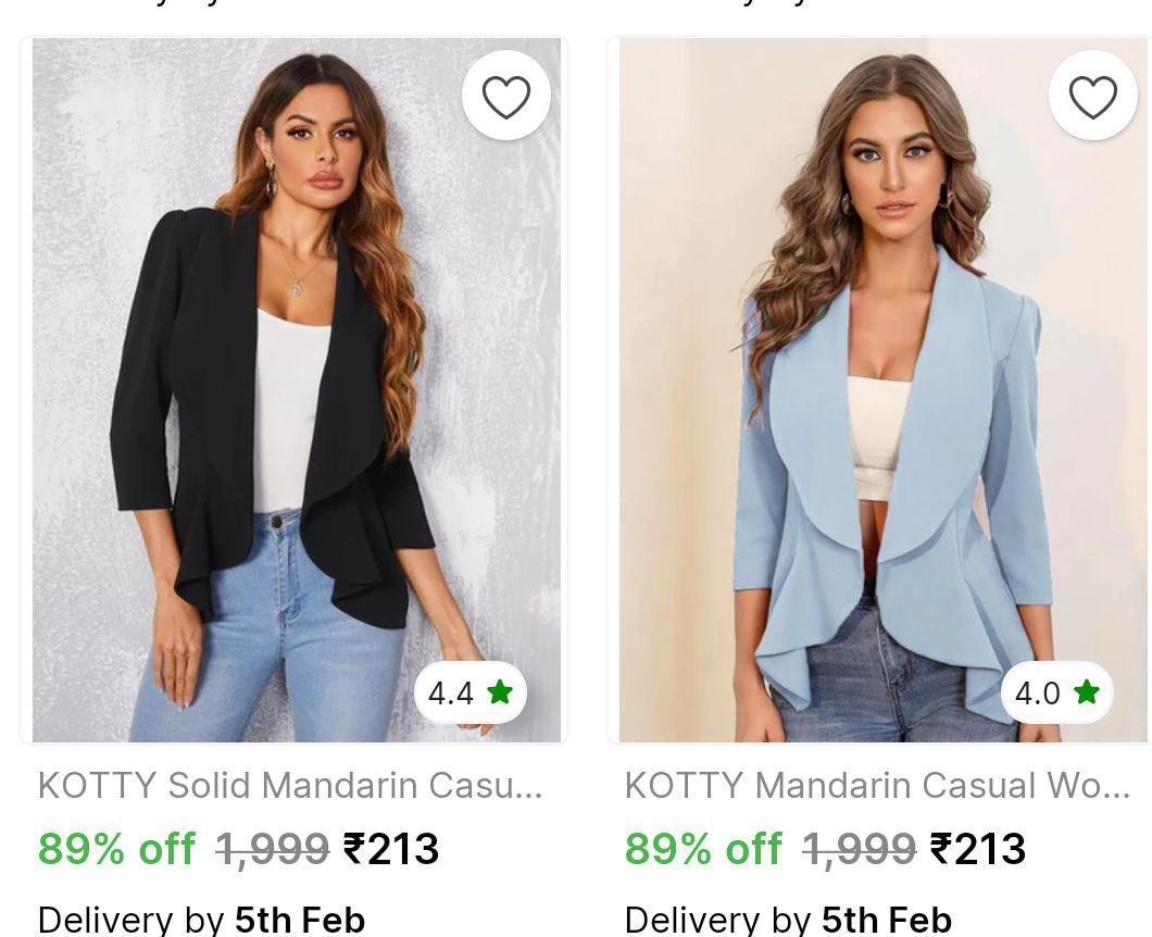 Flipkart Women S Readymade Blazers Starting Rs 213 Click Here To Join All D