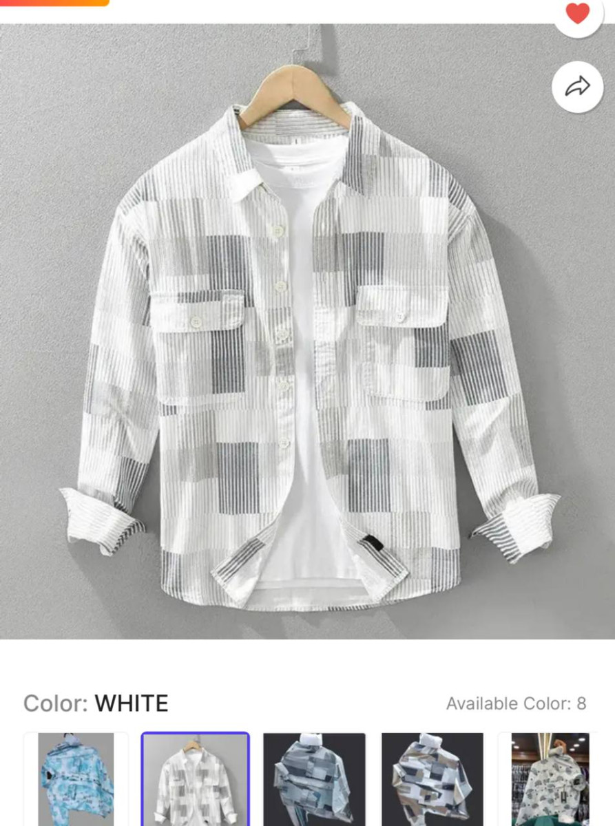 Men Regular Fit Printed Spread Collar Casual Shirtdeal 398