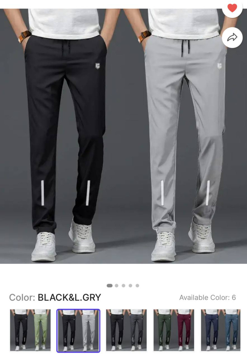 Pack Of 2 Men Solid Multicolor Track Pantsdeal 383link Here