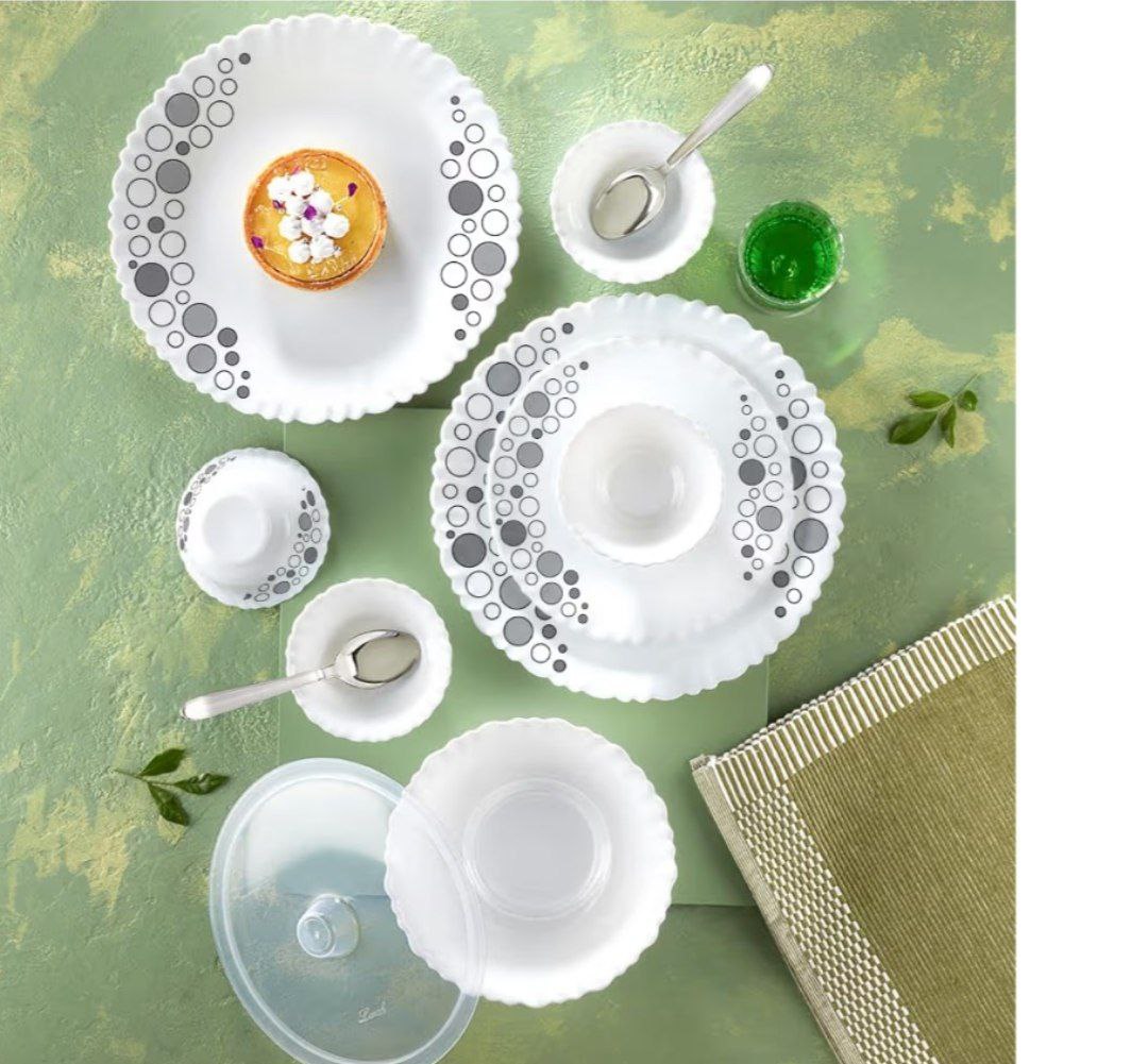 Borosil Dinner Set With 55 Pcs 2348