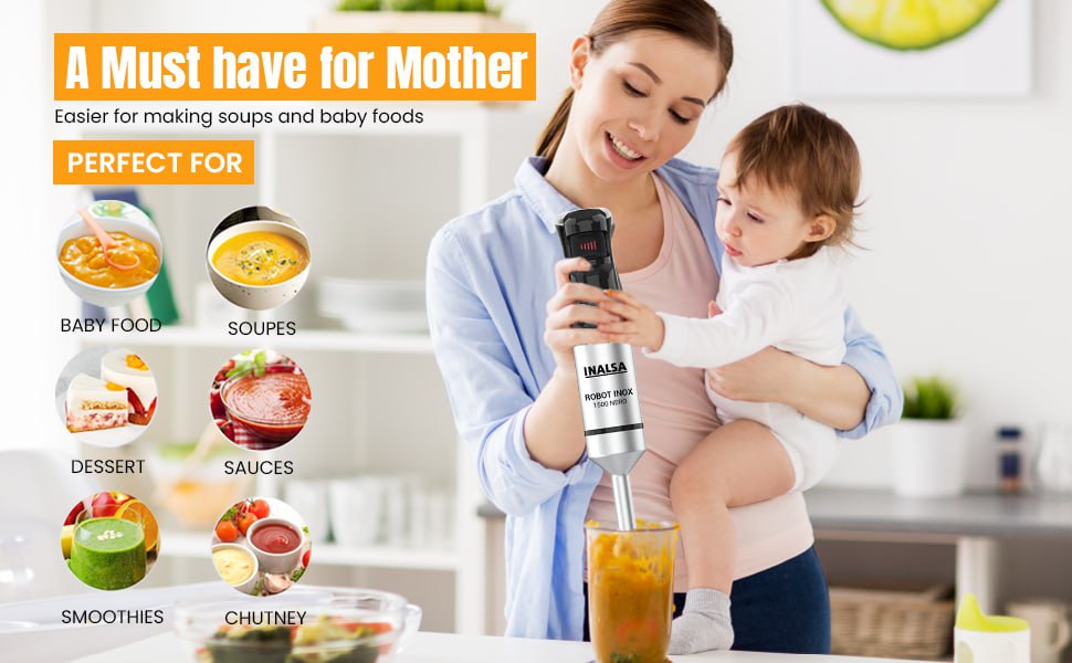 Inalsa Hand Blender 1500w 2199