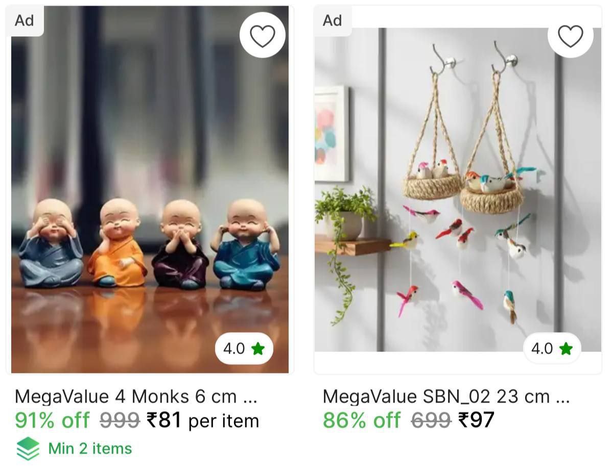 Home Decor Showpiece From 75