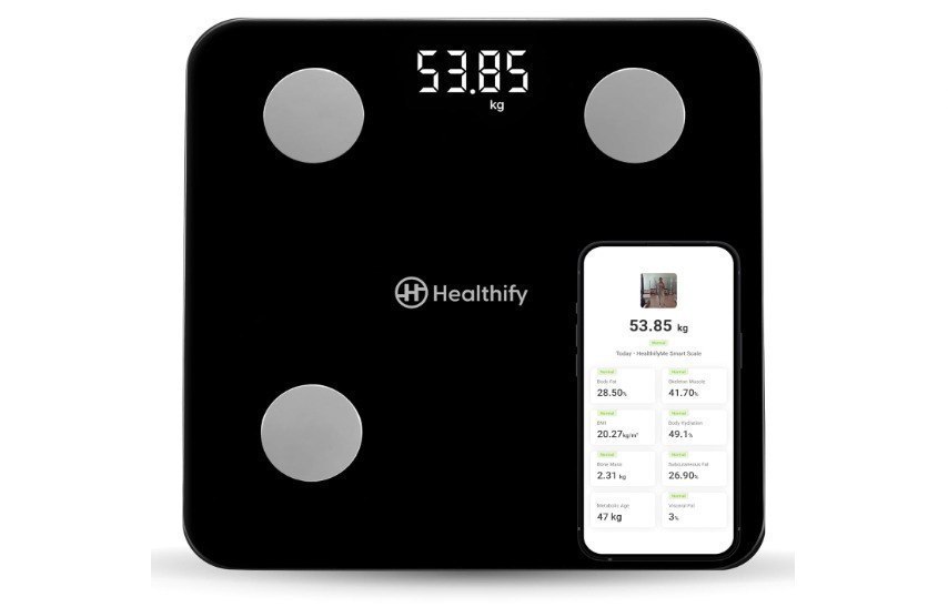 Healthifyme Smart Scale Track 11 Key Body Metrics 998
