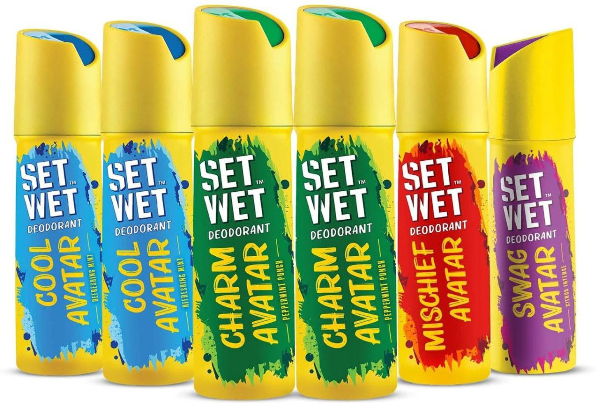 Set Wet Deo Set Of 6 Pcs (900ml) 397