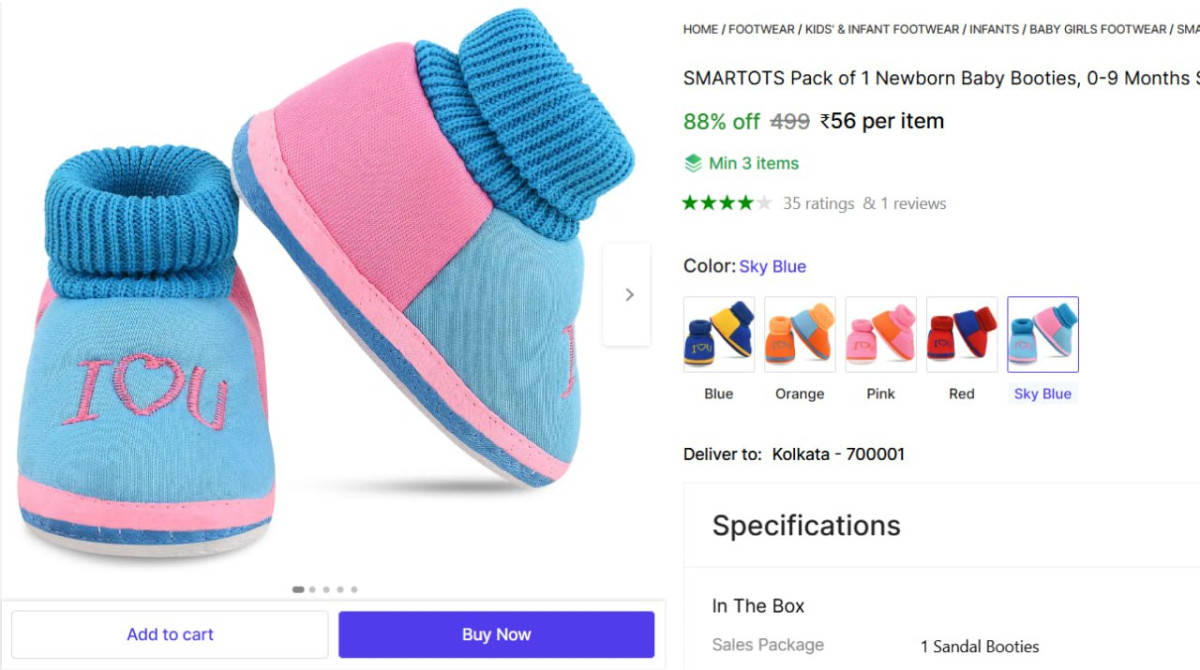 Newborn Baby Booties 56