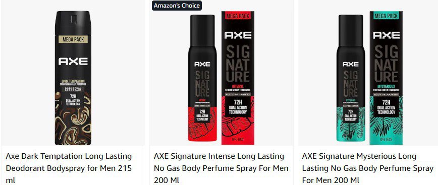 Amazon 68 On Beauty Products Lakme Fiama Pantene Head Shoulder Axe Park Ave