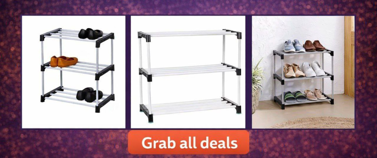 Shopsy Loot Deals Shoe Rack Starts At 100 Cap (pack Of 2) At 140 Women S Ku