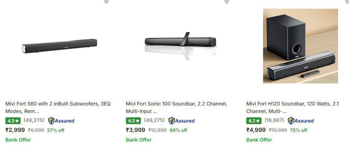 Flipkart Mivi Soundbars 80 Bank Offers Click Here To Join All Deals