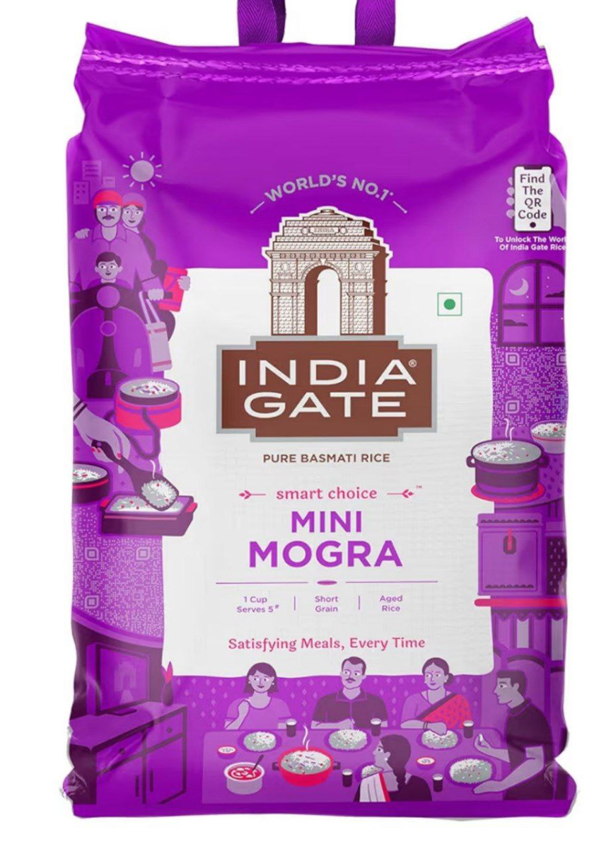 India Gate Mini Mogra Aged Broken Grain Basmati Rice 5 Kg Pack 220