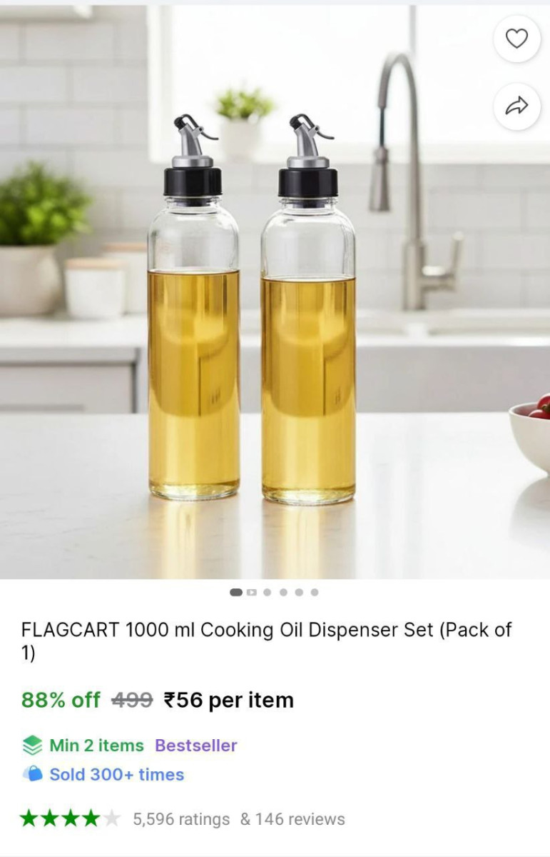 Ml Cooking Oil Dispenser 56min 2 Qty Buy