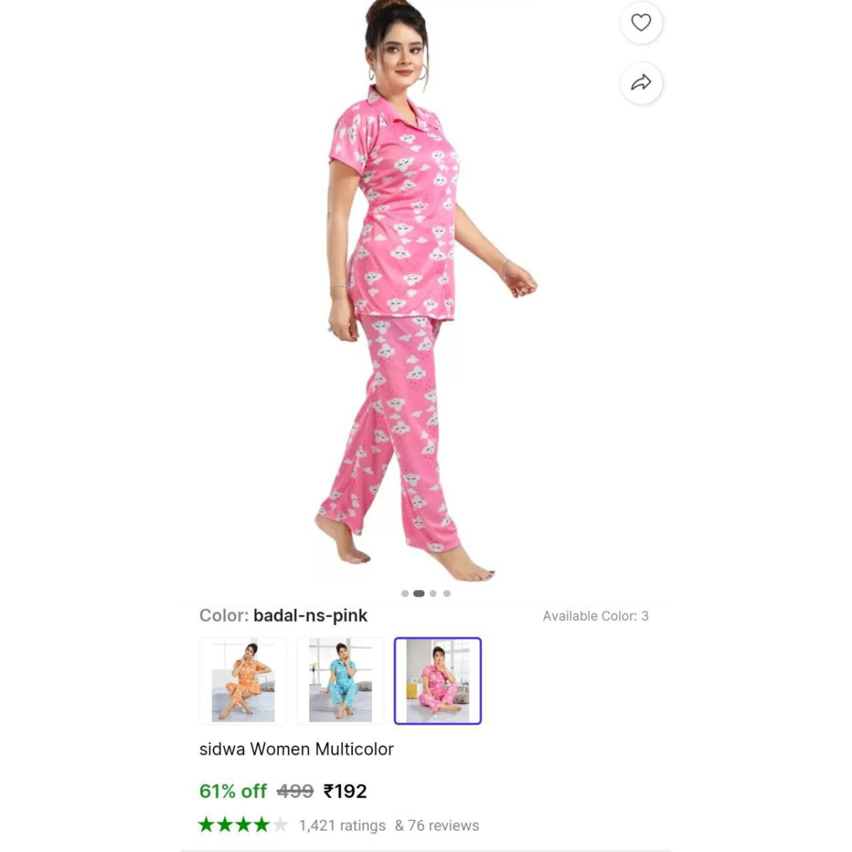 Women Night Suit 192