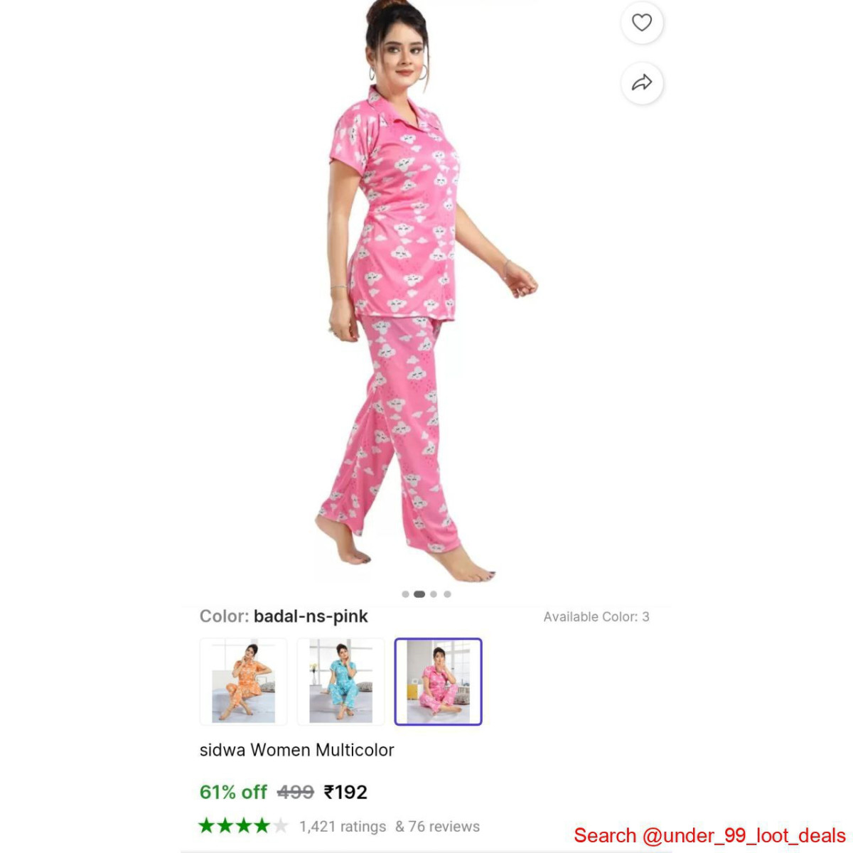 Women Night Suit 192