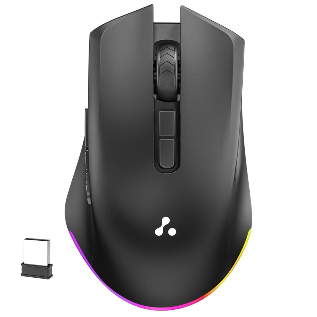 Couponambrane Wireless Bluetooth Mouse With 2 4 Ghz Bt 5 3 7 Buttons
