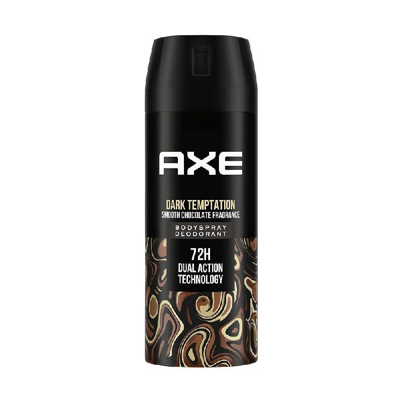 Axe Dark Temptation Long Lasting Deodorant Bodyspray For Men 150 Ml 142