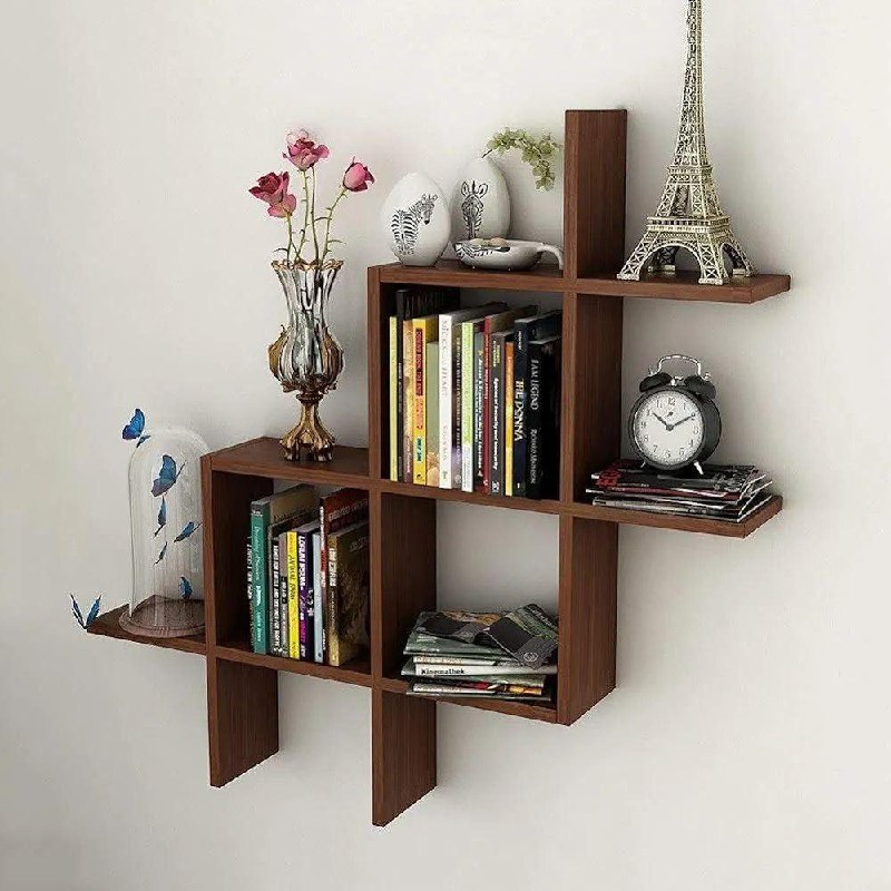 Wall Shelves For Living Room Stylish Wooden 653