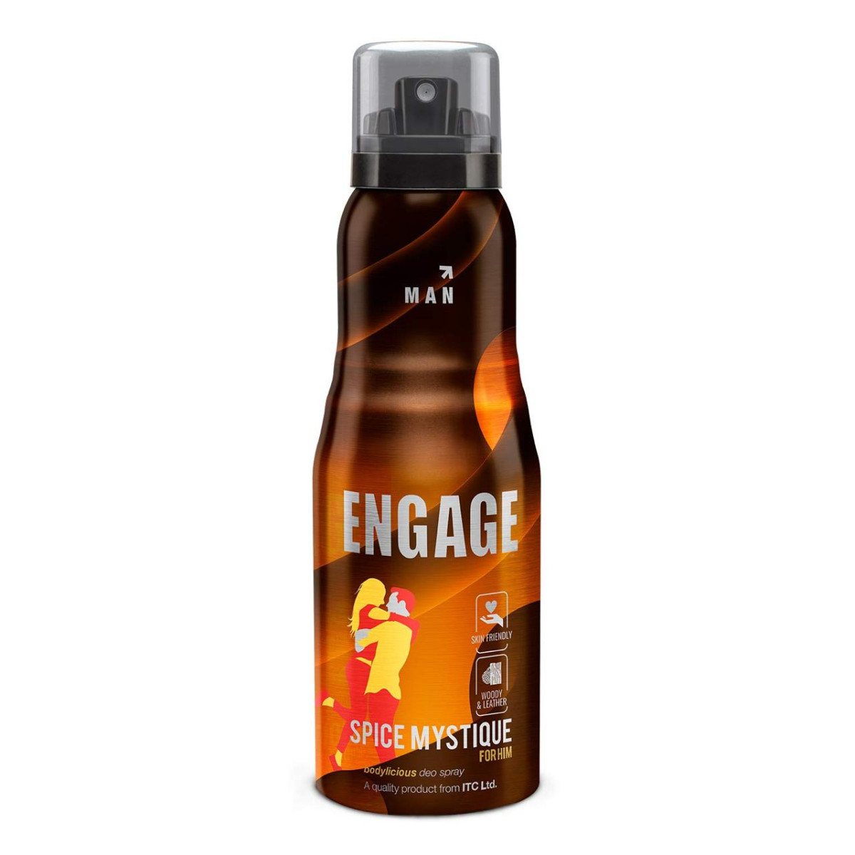 Engage Spice Mystique Deodorant For Men Woody And Leather Skin Friendly Deo