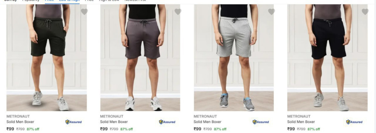 - Metronaut Men S Boxersstarting Rs 99