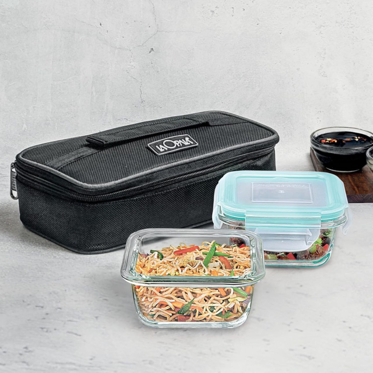 Grab 385la Opala Cook Serve Store 100 Borosilicate Glass Horizontal Lunch B