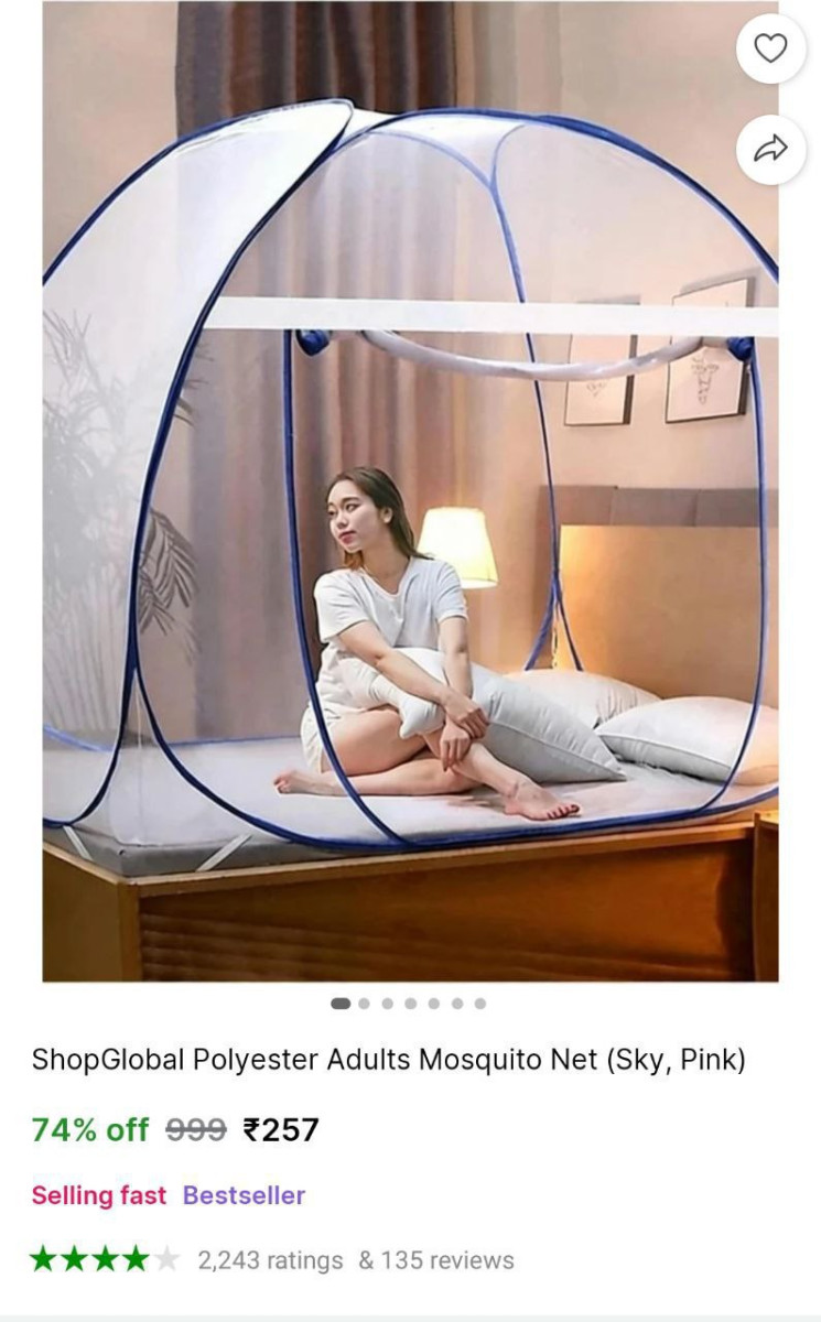 Polyester Adults Mosquito Net 257