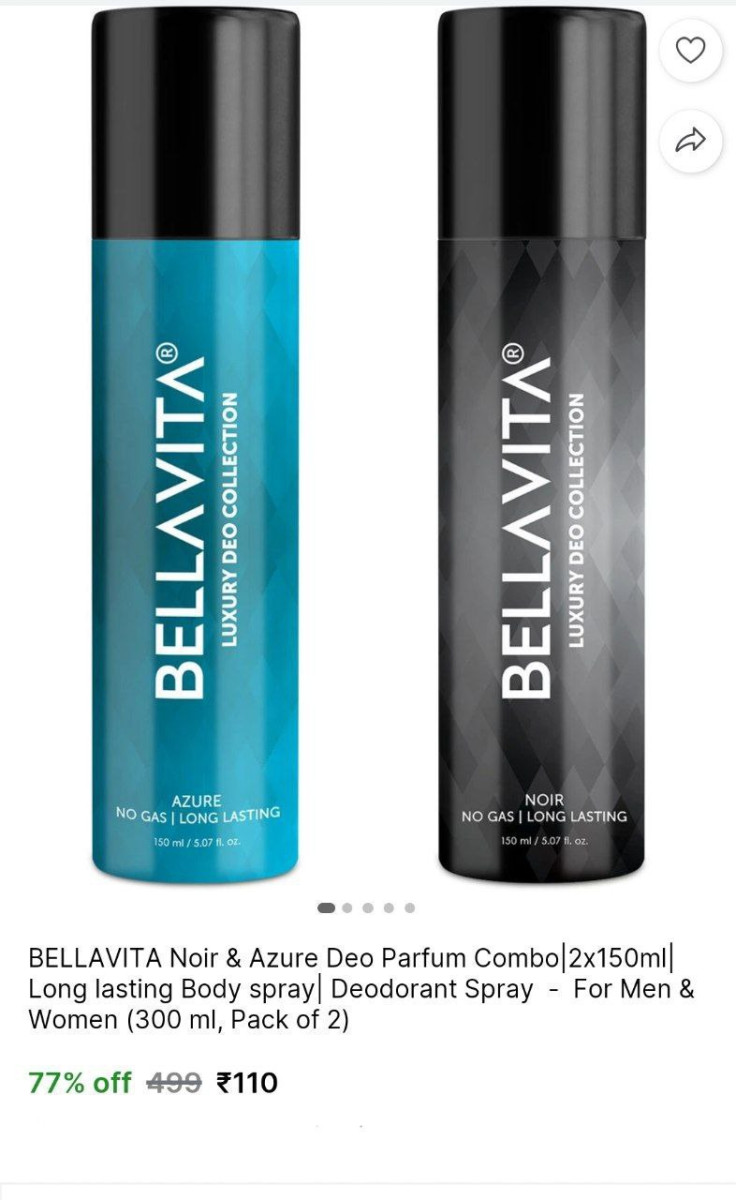 Bellavita Perfume Combo 110