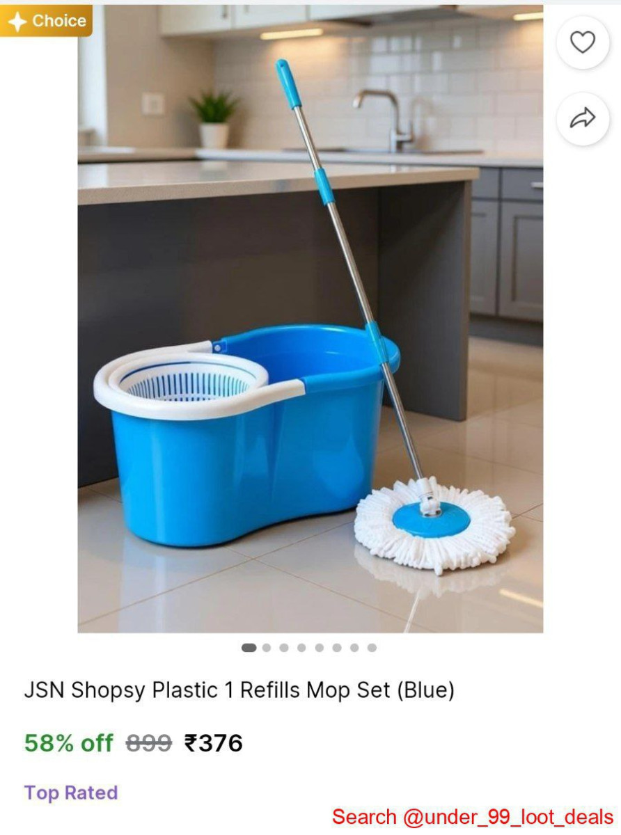 Floor Cleaner Mop Set 376