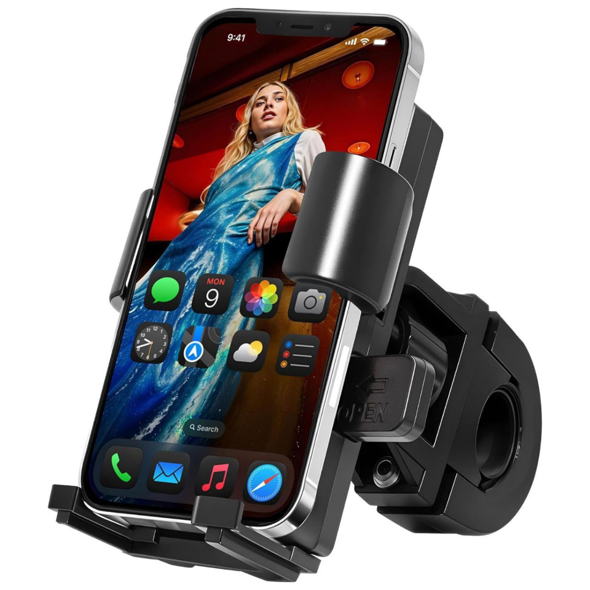 Zebronics Bmh110 Bike Smartphones Mobile Holder