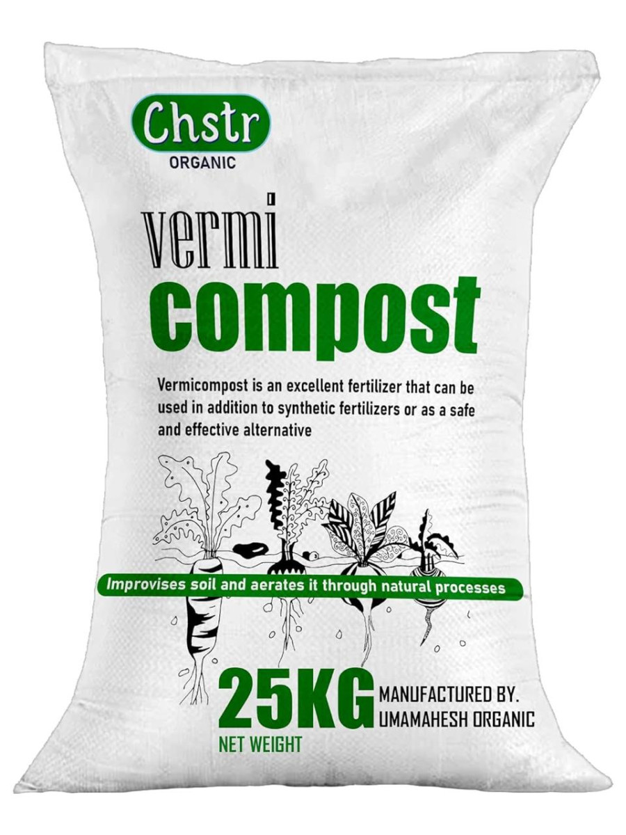 Vermicompost Fertilizer Manure For Plants 25 Kg Vermi Compost For Plant 399