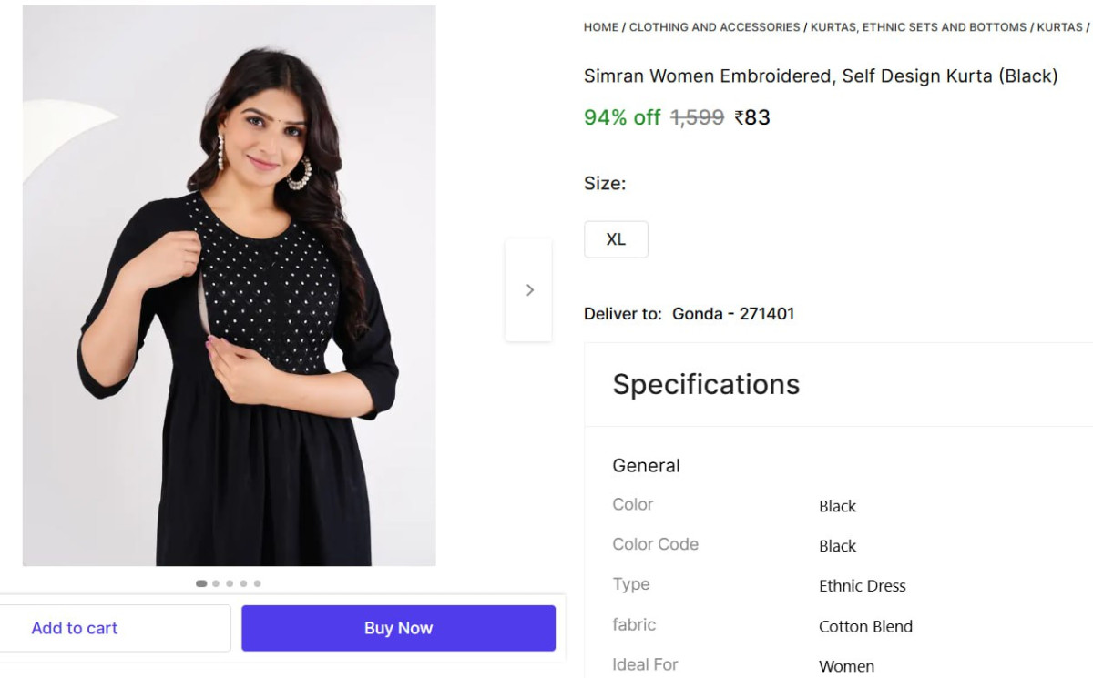 Fast Feeding Kurta 83 More Deals Click Here Must Read