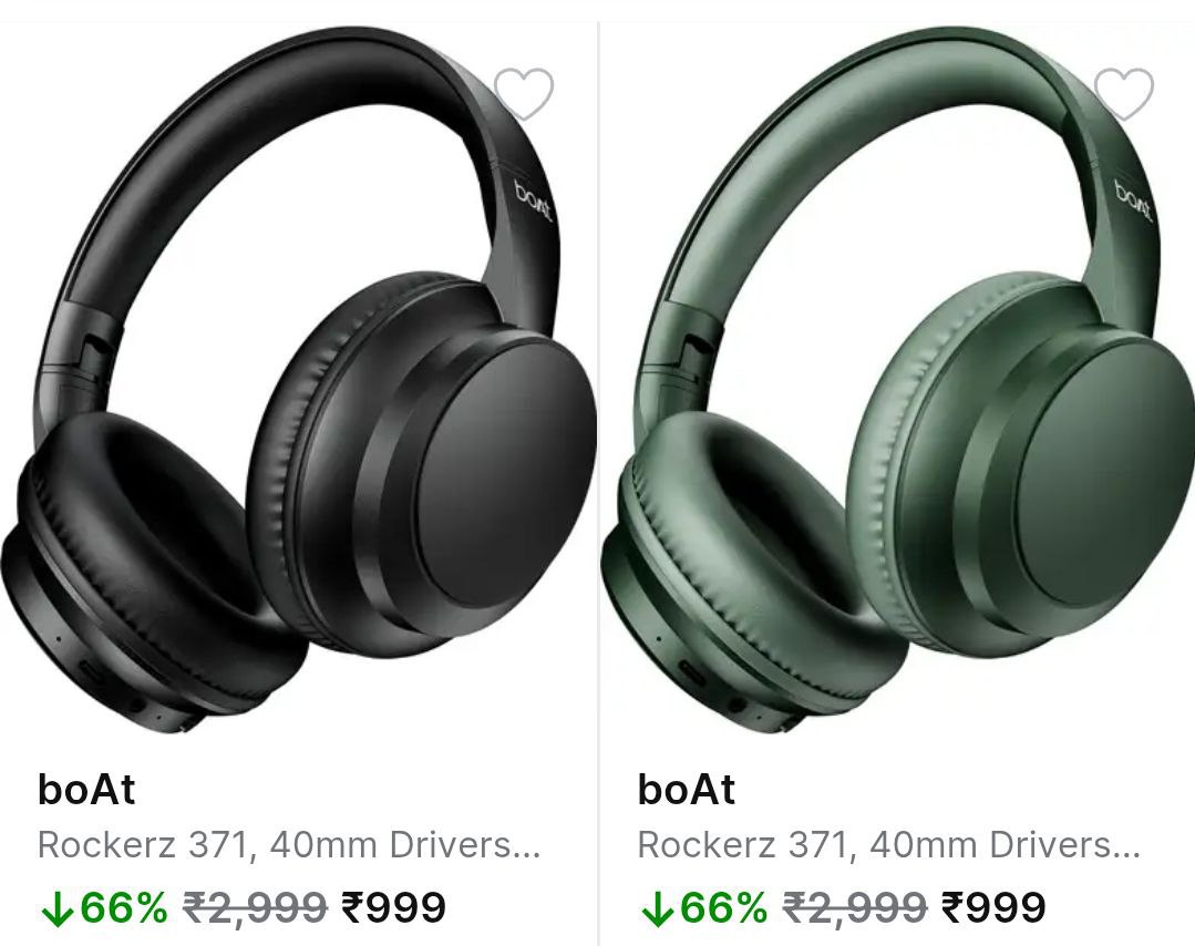 Flipkart Boat Wireless Headphones From 999