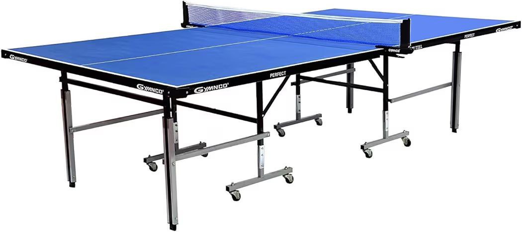 Gymnco Perfect Wood Table Tennis Table With Levellers Top 18 Mm Tt Table Co