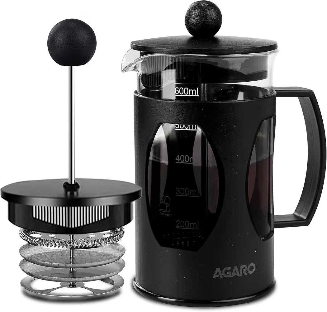Agaro Elite French Press Coffee And Tea Maker 609