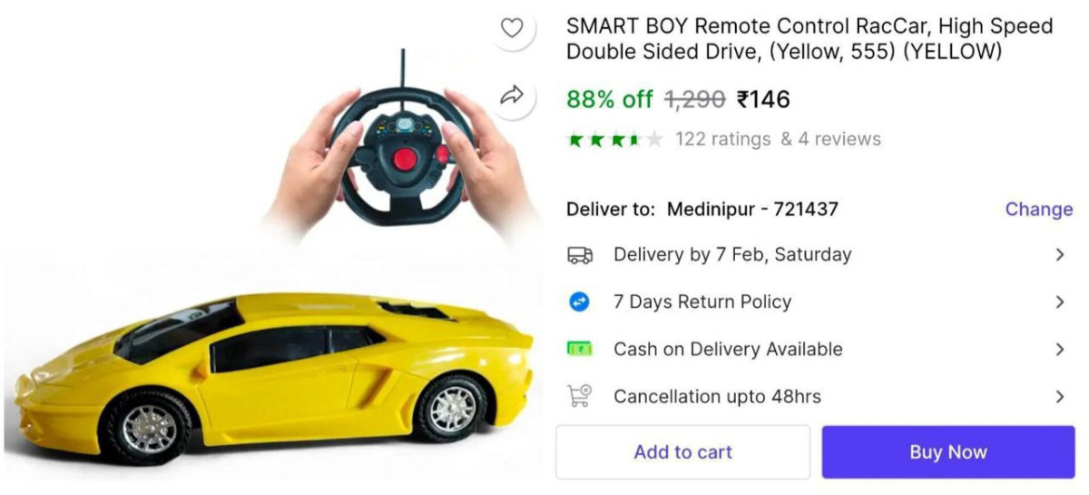 Kid S Remote Control Car At 146