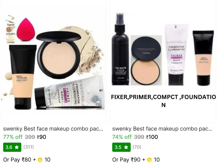 Makeup Kits From 90