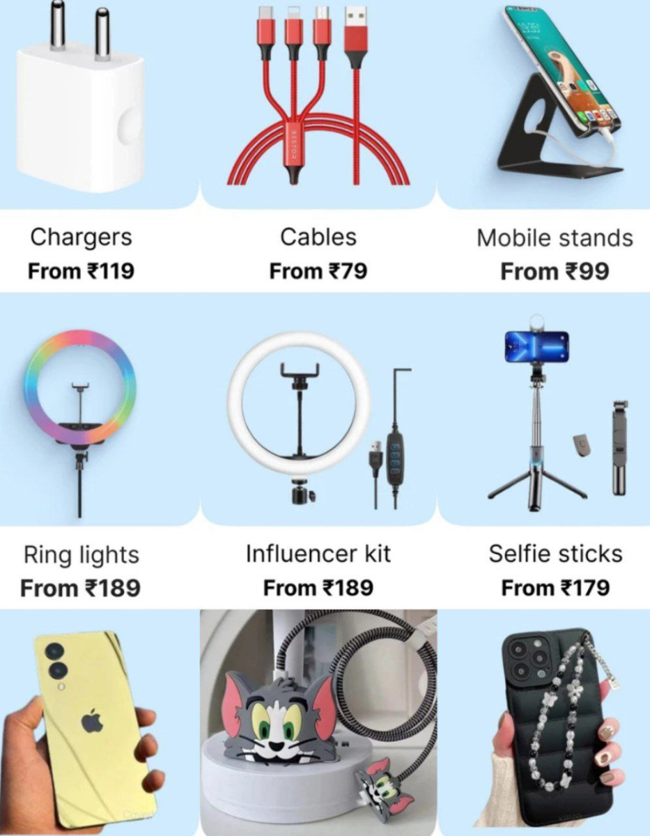 Looootttt Mobile Accessories Starts 79 - Click Here To Join All Deals