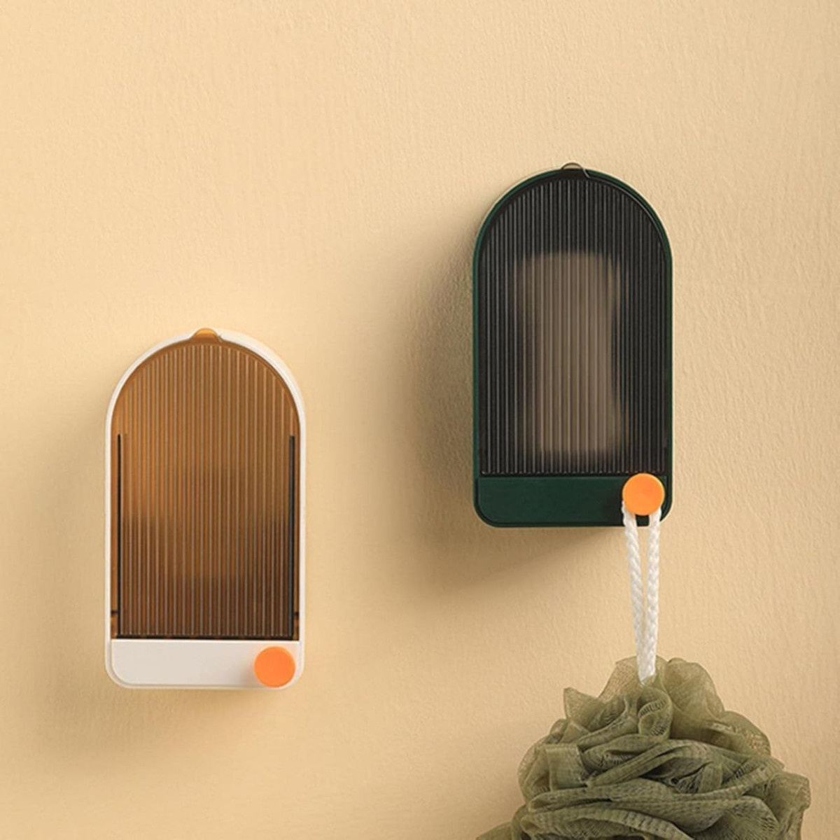 Xmart India Pack Of 2 Premium Plastic Creative Wall Mounted
