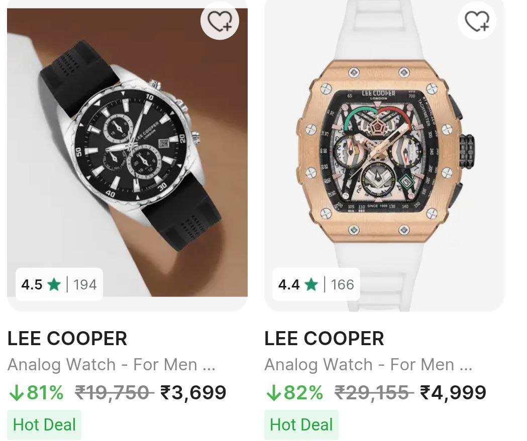 Flipkart 84 - Watch - For Men At Rs 2289 Master Link - Click Here To Join A