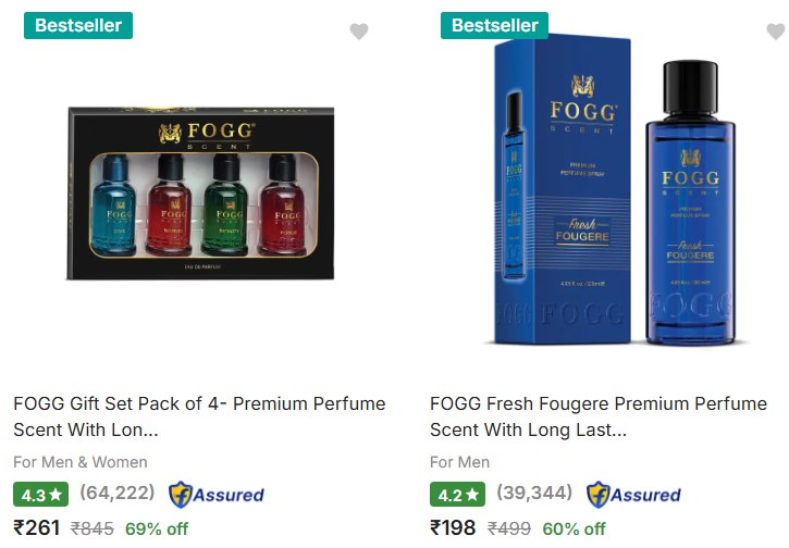 Fogg Eau De Parfum 69 From Rs 199