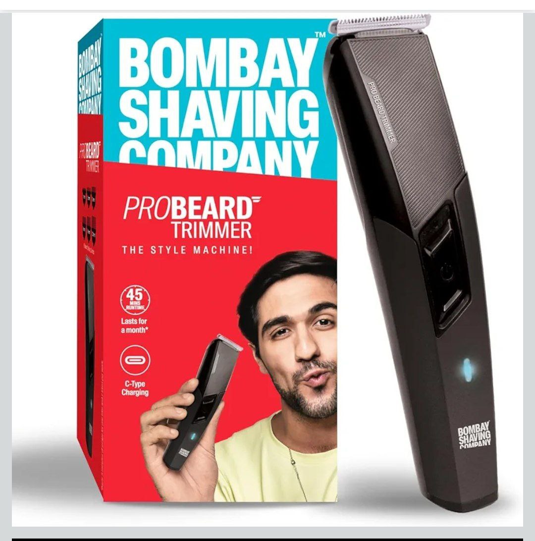 Bombay Shaving Company Pro Beard Trimmer For Men 6 Beard Trimming Combs 599