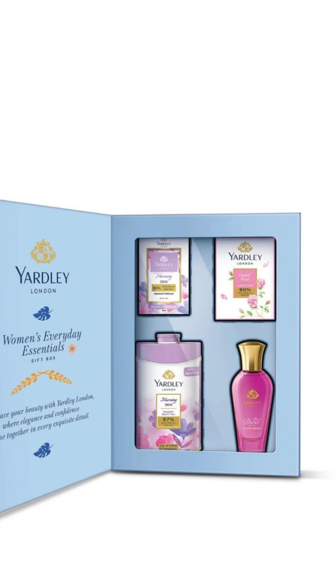 Yardley London Luxury Essentials Gift Set For Women Combo Set 329