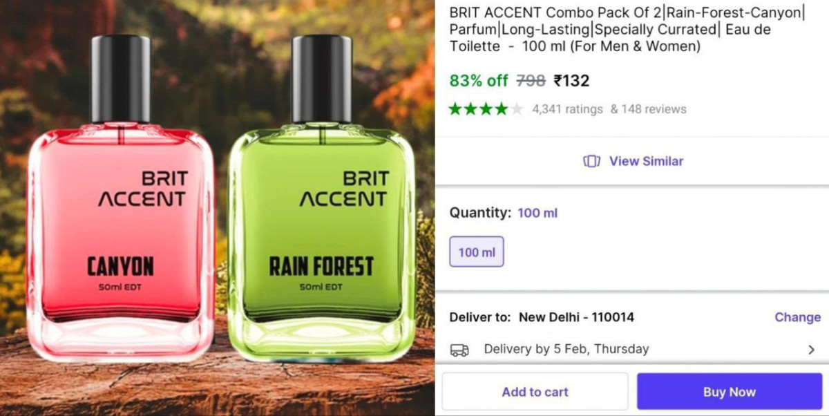 Loot Perfume Pack Of 2 132